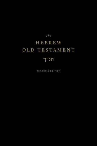 bokomslag Hebrew Old Testament, Reader's Edition