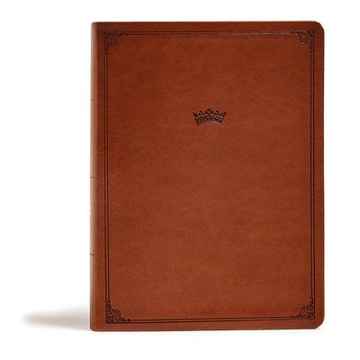 CSB Tony Evans Study Bible, British Tan LeatherTouch, Indexed