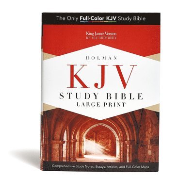 Holman Bible Publishers - Study Bible-KJV-Large Print, Inbunden