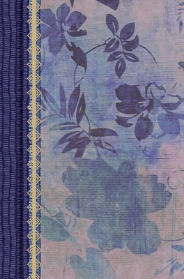 RVR 1960 Biblia de Estudio para Mujeres, azul floreado tela impresa con índice