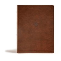 bokomslag CSB Life Connections Study Bible, Brown LeatherTouch