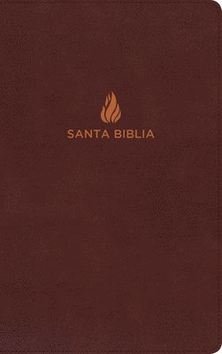 RVR 1960 Biblia Ultrafina, marron piel fabricada