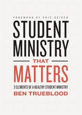 bokomslag Student Ministry that Matters