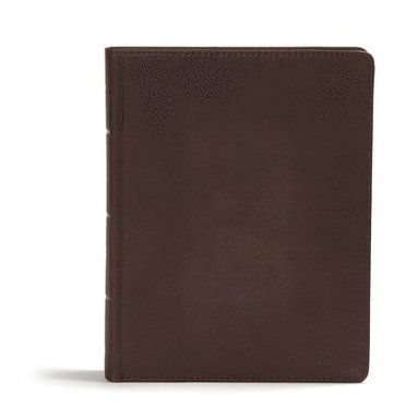 bokomslag CSB Study Bible, Brown Genuine Leather