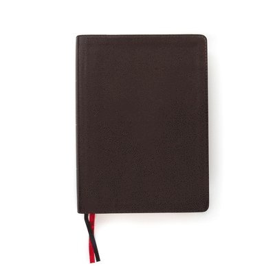 CSB Study Bible, Brown Genuine Leather, Indexed 1