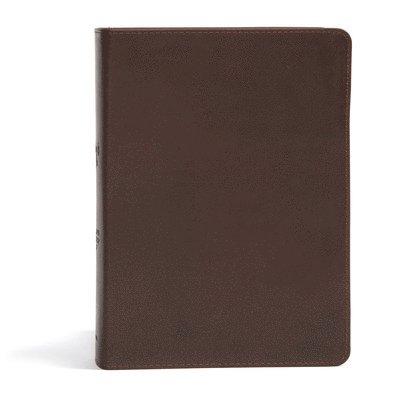 CSB She Reads Truth Bible, Brown Genuine Leather 1