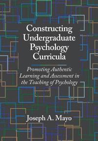 bokomslag Constructing Undergraduate Psychology Curricula