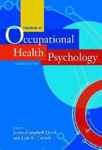 bokomslag Handbook of Occupational Health Psychology