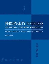 bokomslag Personality Disorders and the Five-Factor Model of Personality