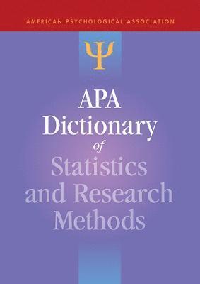 APA Dictionary of Statistics and Research Methods 1
