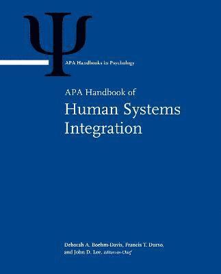 bokomslag APA Handbook of Human Systems Integration