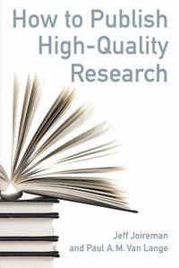 bokomslag How to Publish High-Quality Research