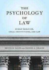 bokomslag The Psychology of Law