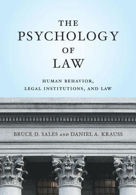 bokomslag The Psychology of Law