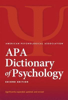 bokomslag APA Dictionary of Psychology