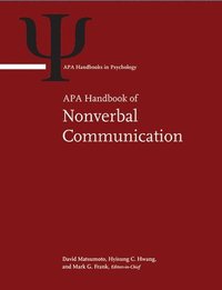 bokomslag APA Handbook of Nonverbal Communication