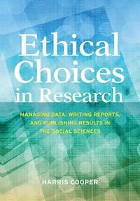 bokomslag Ethical Choices in Research