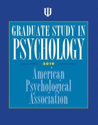 bokomslag Graduate Study in Psychology