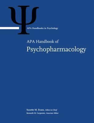 bokomslag APA Handbook of Psychopharmacology