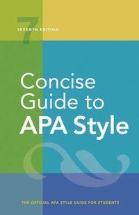 bokomslag Concise Guide to APA Style