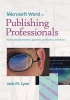 bokomslag Microsoft Word for Publishing Professionals