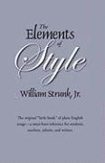The Elements of Style: The Original Edition 1