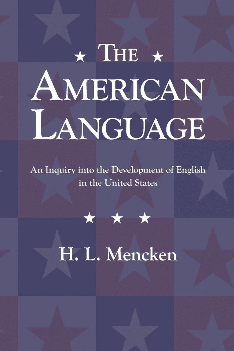 The American Language 1