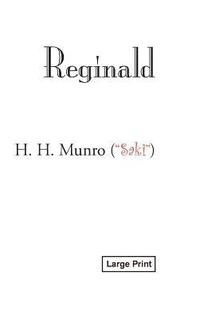 bokomslag Reginald, Large-Print Edition