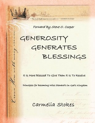bokomslag Generosity Generates Blessings