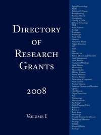 bokomslag Directory of Research Grants 2008