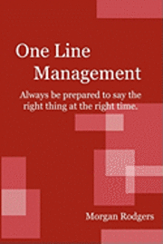 bokomslag One Line Management