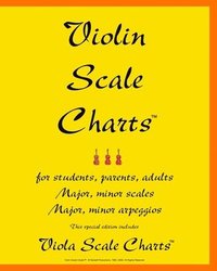 bokomslag Violin Scale Charts(TM): This Special Edition Includes Viola Scale Charts