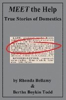 MEET the Help: True Stories of Domestics by Rhonda Bellamy & Bertha Boykin Todd 1