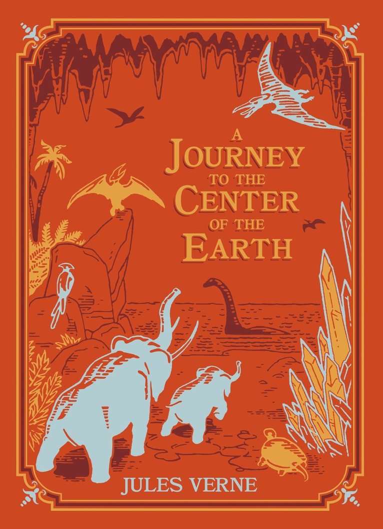 Jules Vernes, Jules Verne - Journey to the Center of the Earth (Barnes & Noble Children's Leatherbound Classics), Inbunden