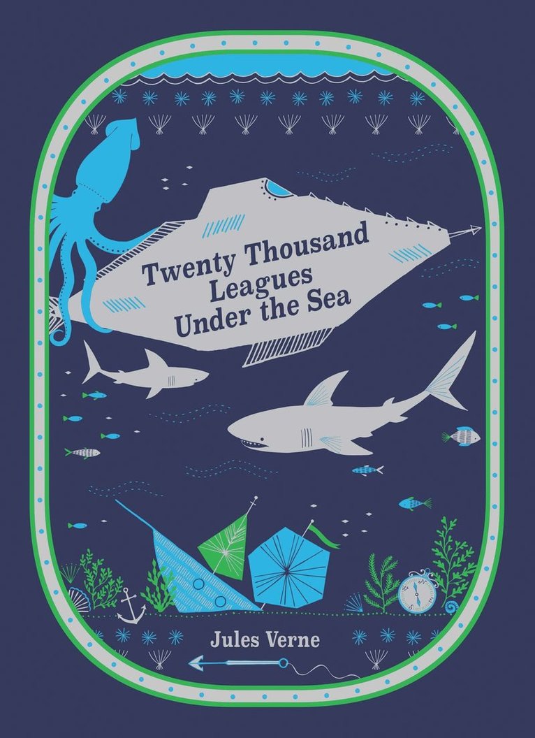 Jules Verne - Twenty Thousand Leagues Under the Sea (Barnes & Noble Collectible Editions), Inbunden