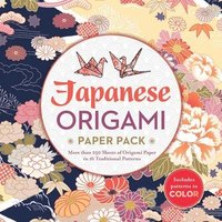 bokomslag Japanese Origami Paper Pack: More than 250 Sheets of Origami Paper in 16 Traditional Patterns