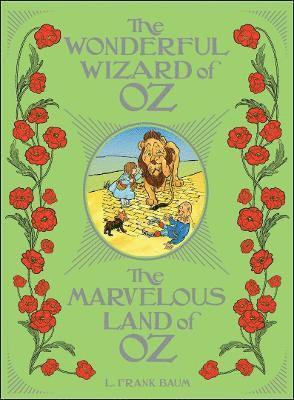 L. Frank Baum - Wonderful Wizard of Oz / The Marvelous Land of Oz, Inbunden