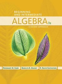 bokomslag Beginning and Intermediate Algebra
