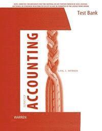 Test Bank Survey of Accounting