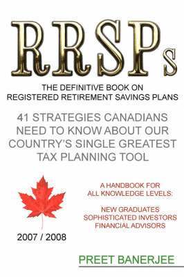 bokomslag RRSPs: the Definitive Book on Registered Retirement Savings Plans