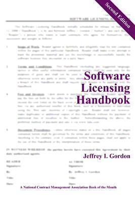 Jeffrey Gordon - Software Licensing Handbook, Second Edition, Häftad