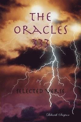 Deborah Simpson - Oracles - 333 Selected Verse, Häftad. Tillgänglighet: Lägg i varukorg