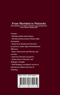 bokomslag From Mawlana to Nietzsche