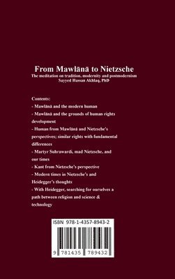 From Mawlana to Nietzsche 1
