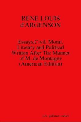 RENE LOUIS d'ARGENSON