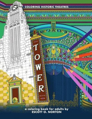 Coloring Historic Theatres - Tower Theatre 1