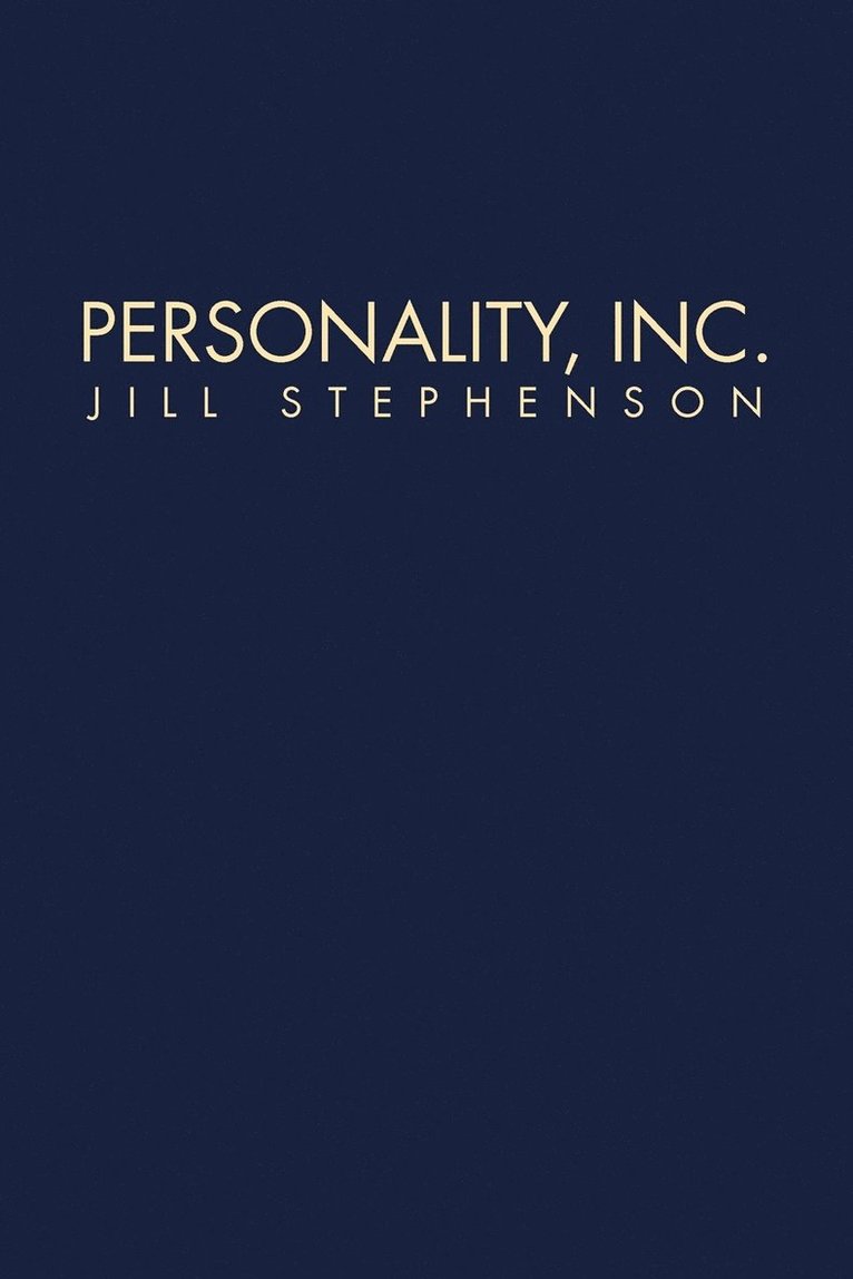 Jill Stephenson - Personality, Inc., Häftad