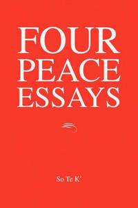 bokomslag Four Peace Essays