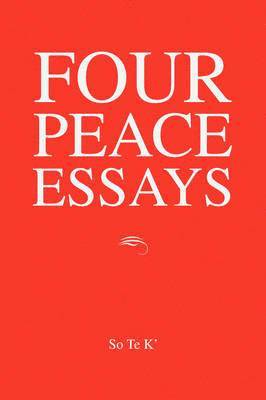 Four Peace Essays 1