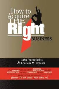 bokomslag How to Acquire the Right Business